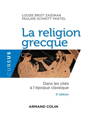 cover image of La religion grecque--5e éd.